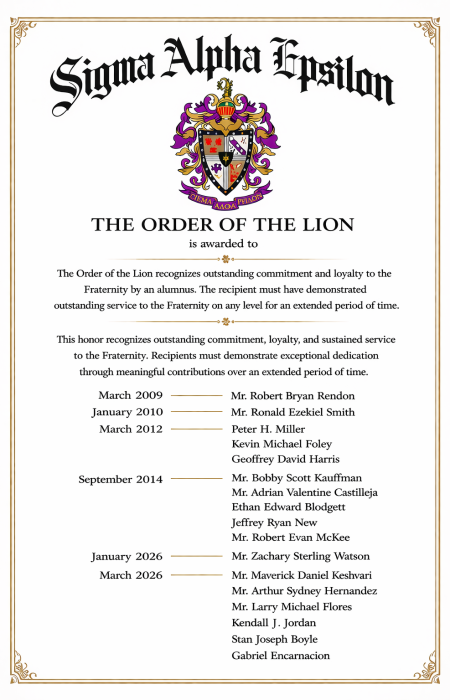 Order of the Lion